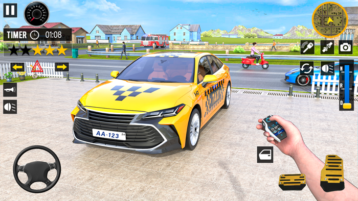 Taxi Driver Driving Games 3D