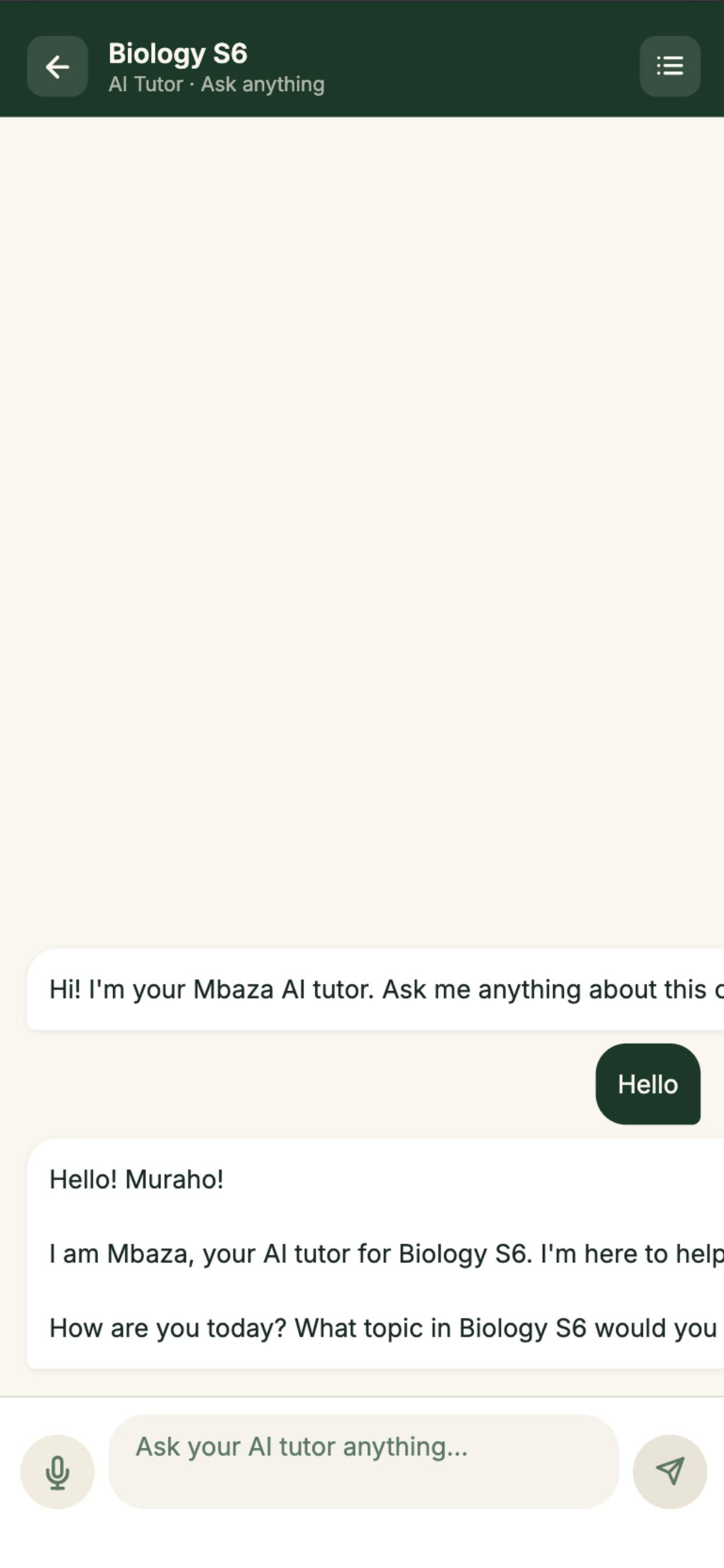 Mbaza AI screenshot 3
