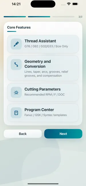 CNC Lathe Assistant screenshot 2