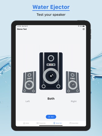 Speaker Cleaner: Water Ejector iPad screenshot