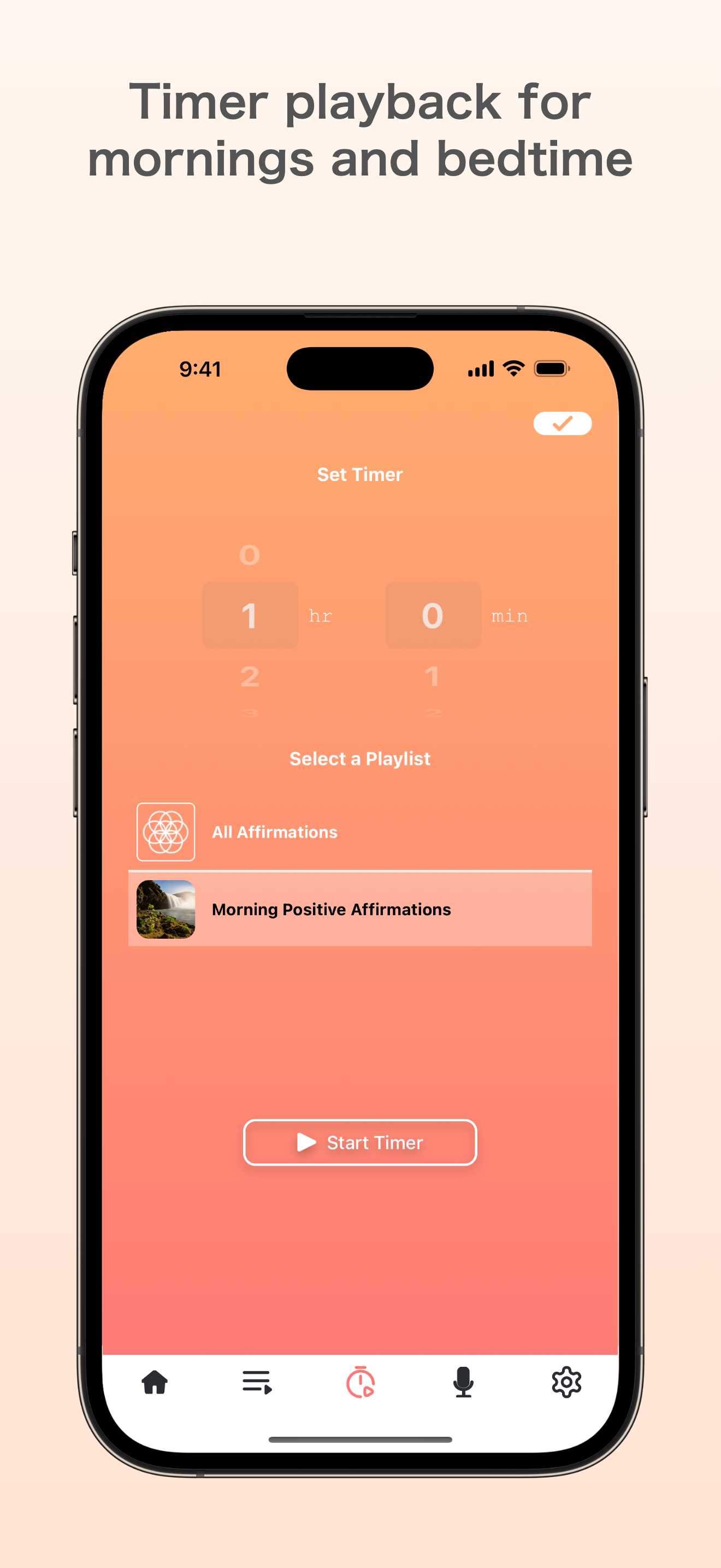 Voice Affirmation Recorder screenshot 5