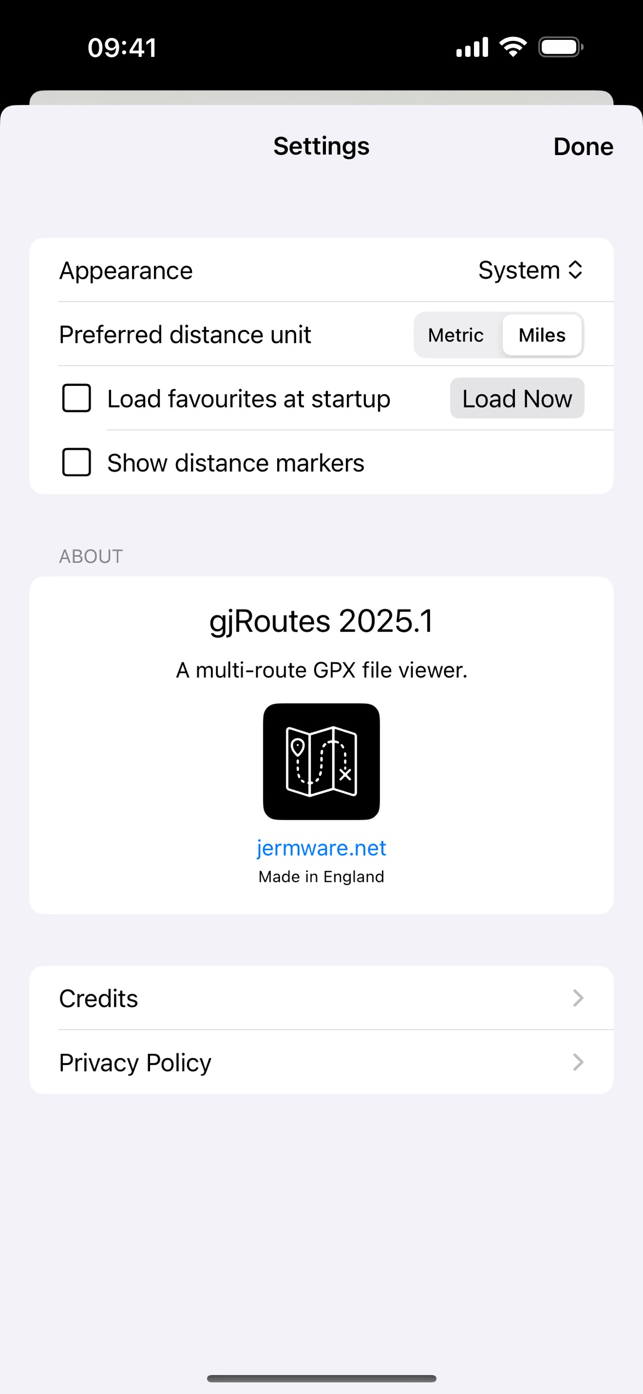 gjRoutes screenshot 9