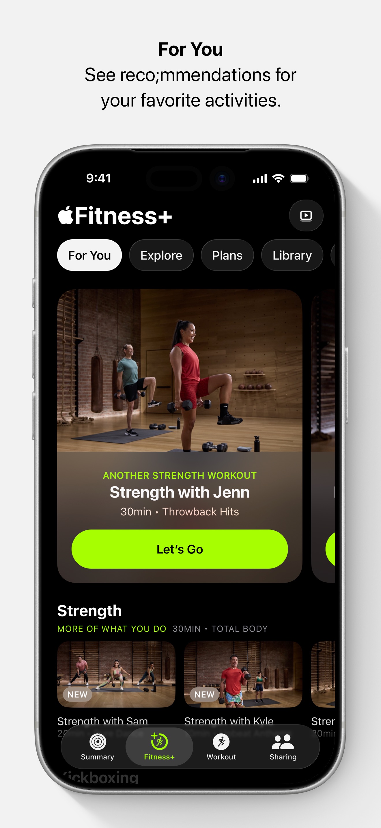 Apple Fitness 스크린샷 4