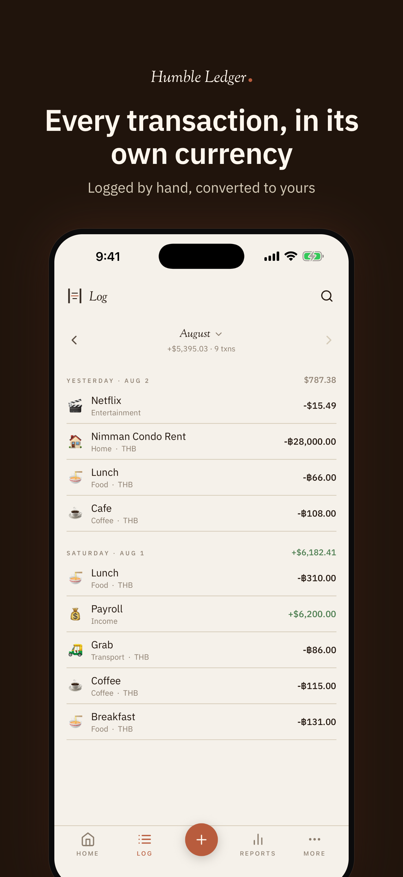 Humble Ledger: Expense Tracker screenshot 2