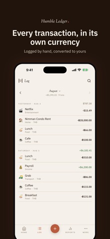 Humble Ledger: Expense Tracker screenshot