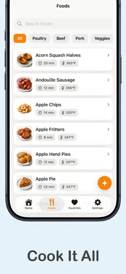 Air Fryer Master - Recipes iPhone Ekran Görüntüsü 2