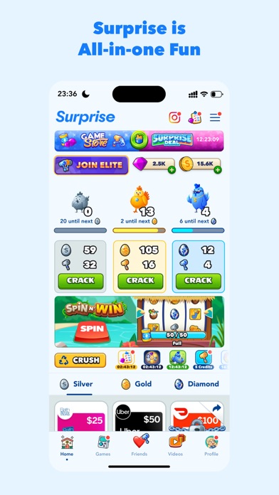 Surprise: All-in-one fun Screenshot