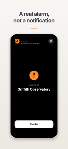 ArrivAlarm app screenshot 2