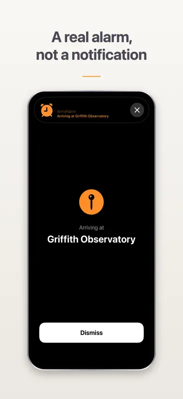 ArrivAlarm screenshot 2 of 5