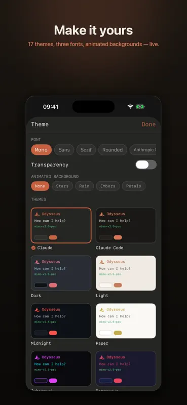 Odysseus - Mobile screenshot 5 of 5