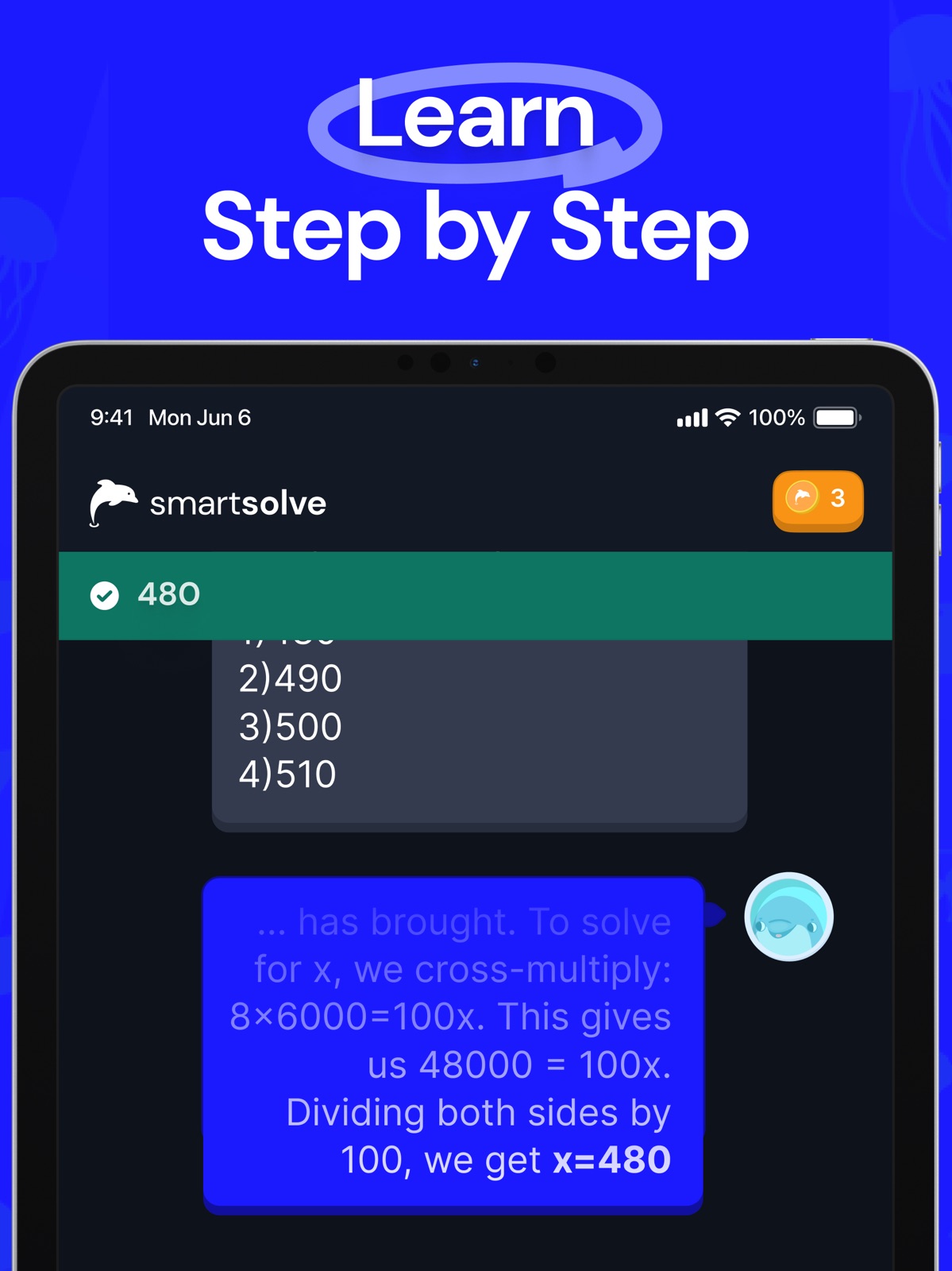 SmartSolve: Tutor & Math Help ipad screenshot 2