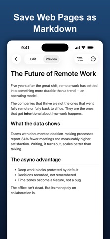 AnyMarkdown - File to Markdown iPhone screenshot