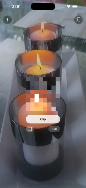 Pixelclip - Pixel art camera screenshot 1
