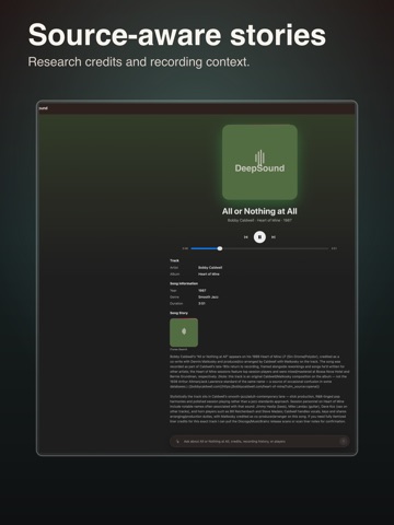 DeepSound Music iPad screenshot