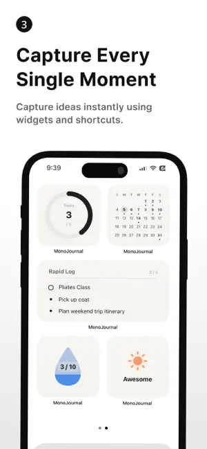 MonoJournal: Bullet Journal screenshot 3