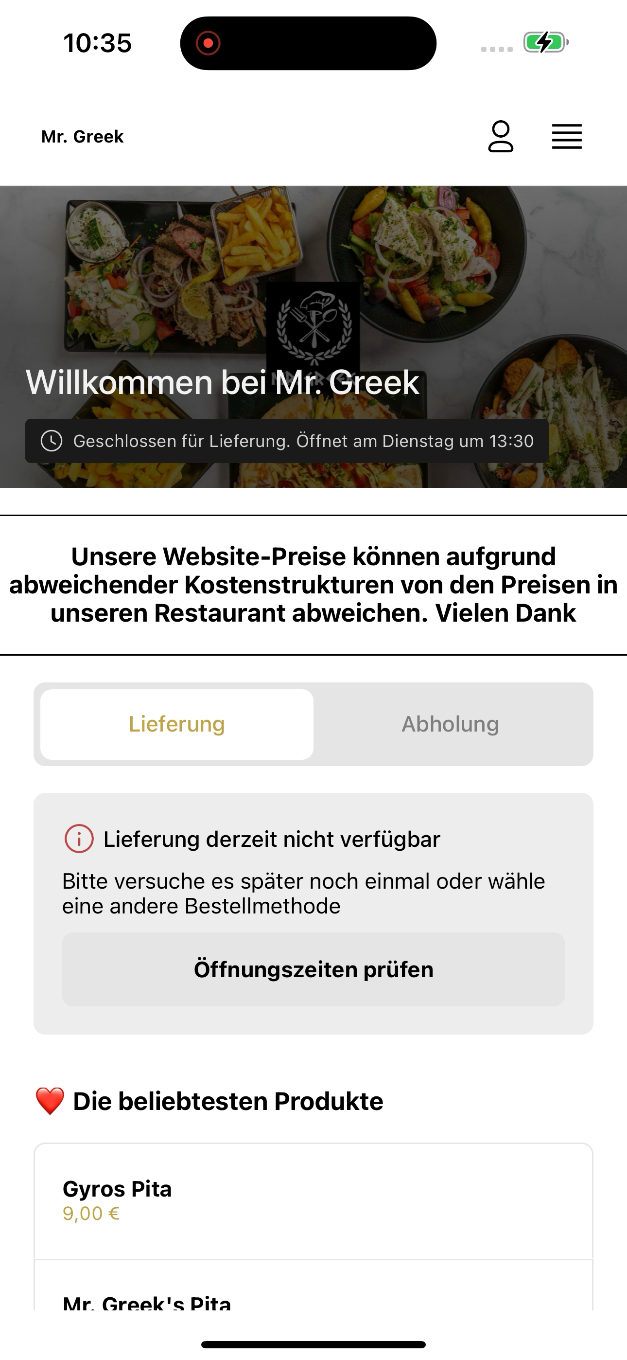 Mr. Greek Aachen screenshot 5