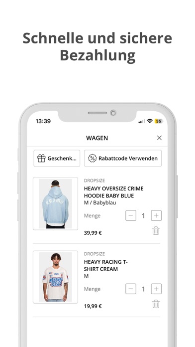 Dropsize Screenshot