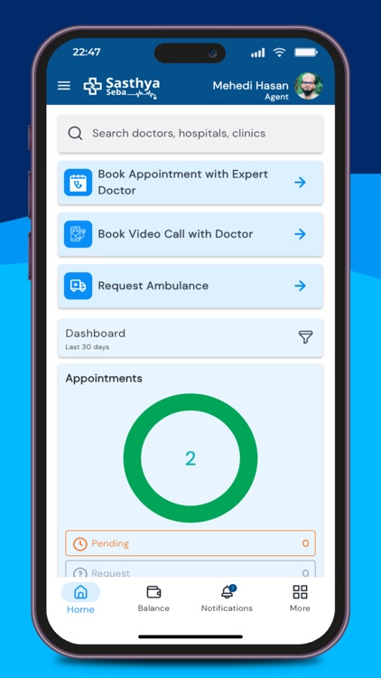Sasthya Seba for Agents