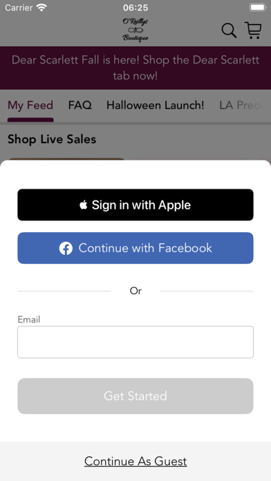 O'Reillys Boutique Screenshot 1 - AppWisp.com O'Reillys Boutique Screenshot 1 - AppWisp.com