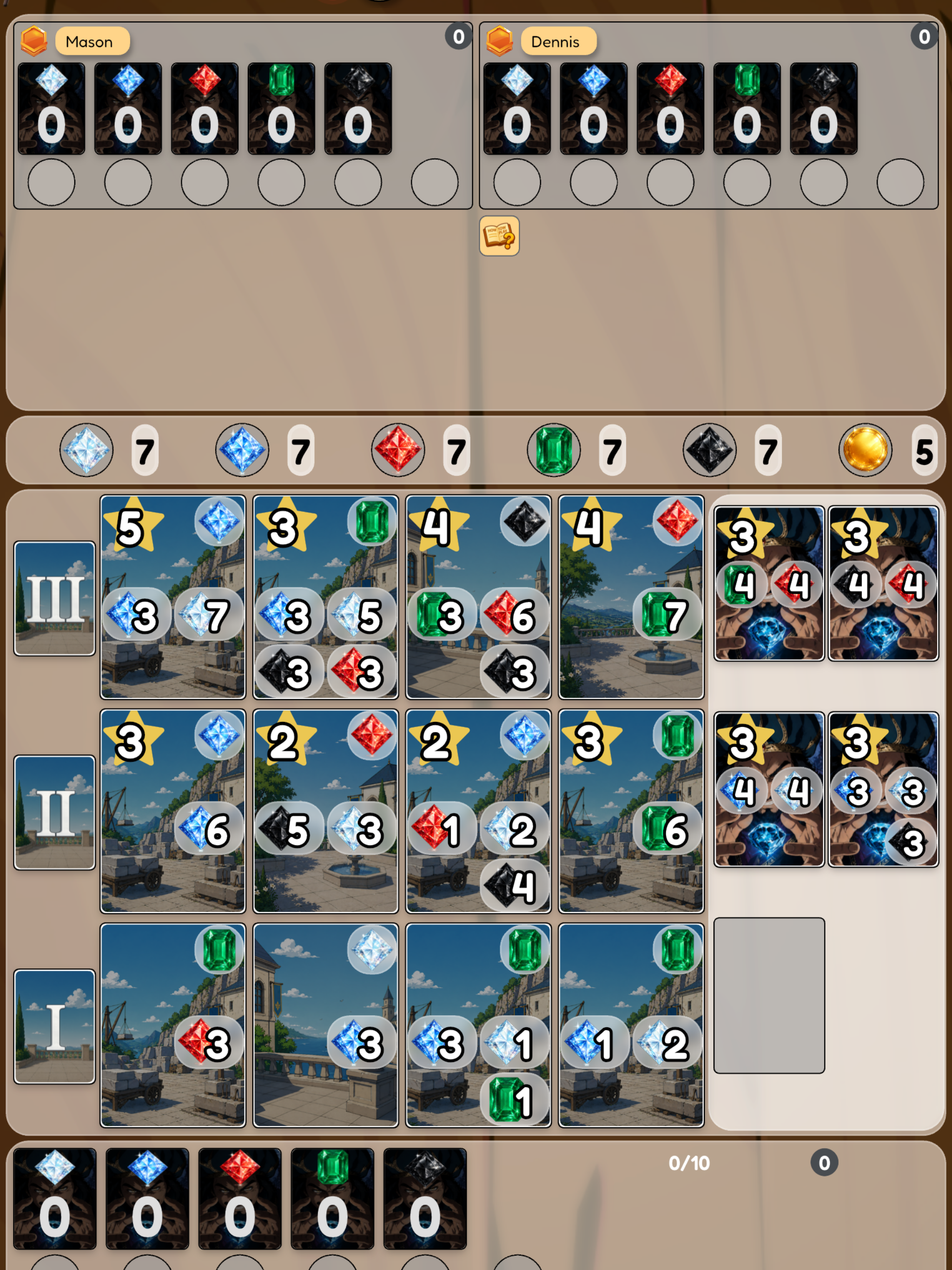 Legends of Splendoria: gems
