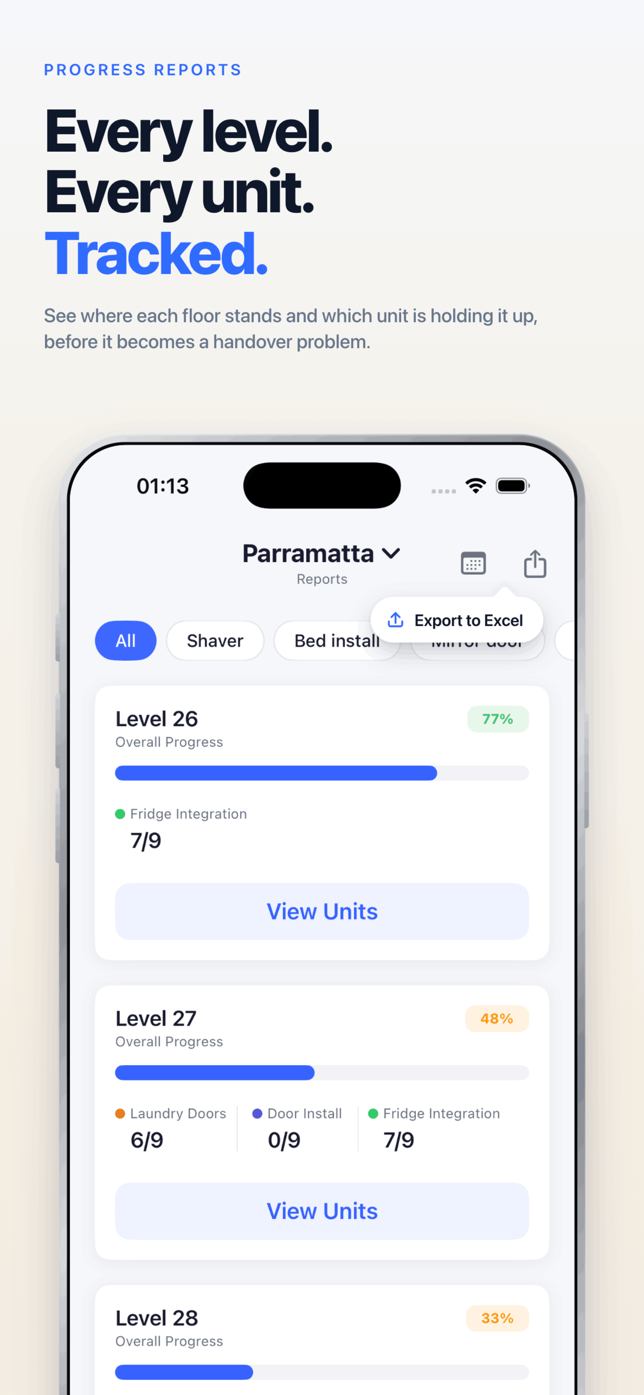 Fitout Flow: Construction App screenshot 3