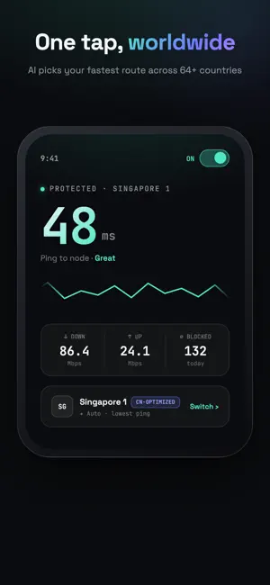 Yoho VPN: Fast & Secure Proxy screenshot 1