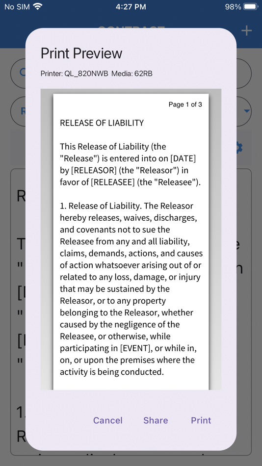 #8. Contract Plus (iOS) 由: Supplier Relations US, LLC.