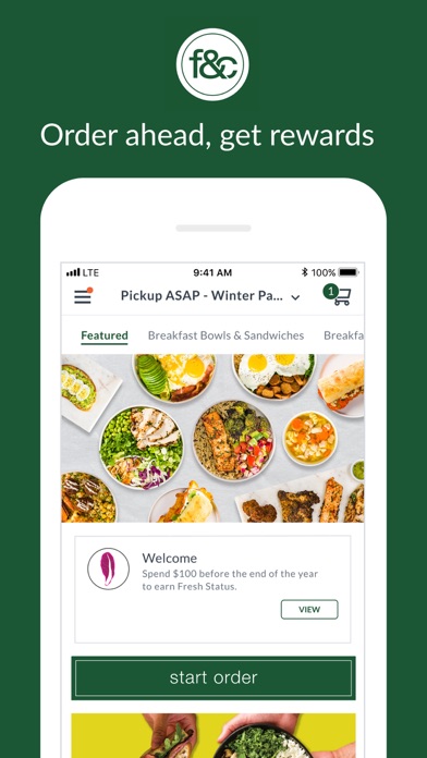Screenshot 1 of fresh&co App