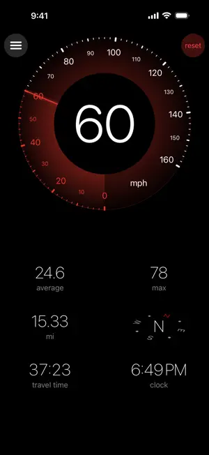 Speedometer × screenshot 2