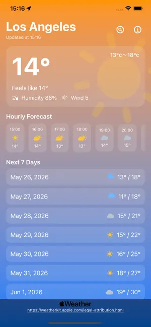 Solis Weather screenshot 1