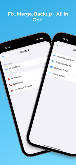 ‎1Contacts Pro Screenshot