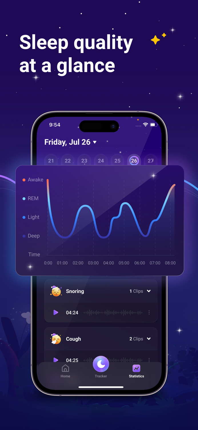 Sleep Well Health Tracker