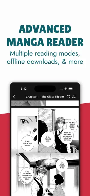 Omoi: Manga Reader iPhone screenshot 1