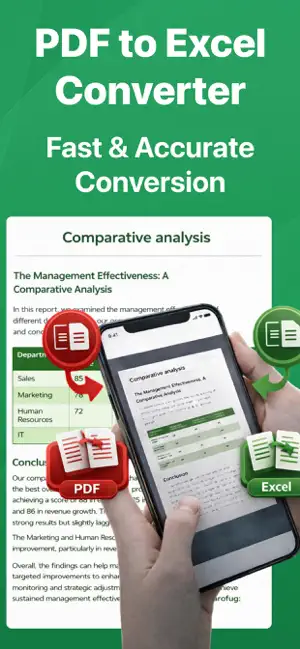 PDF to Excel Converter - XLSX screenshot 1