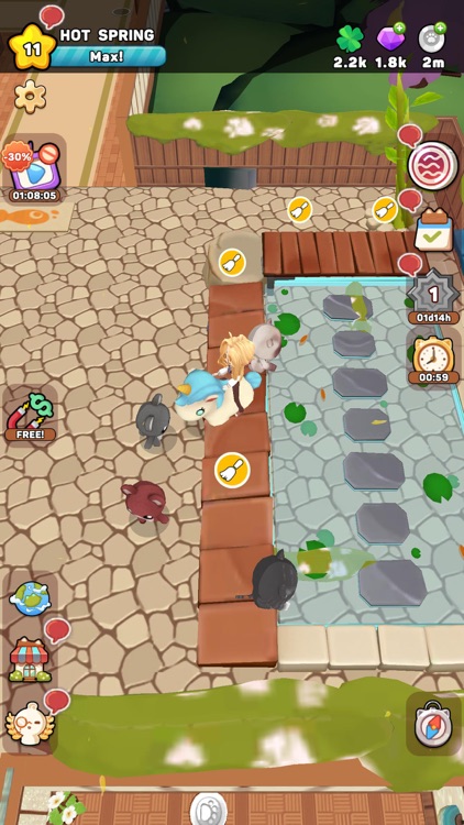 Kawaii Hot Spring: Idle Tycoon screenshot-5