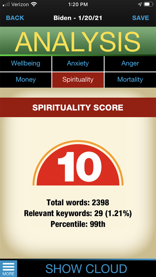 #5. AnalyzeThis (iOS) 由: David Simon