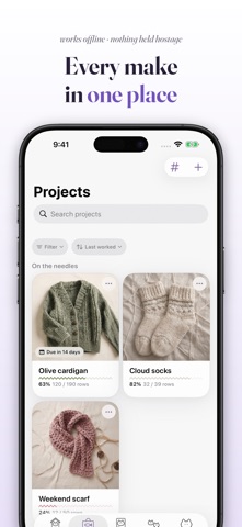Knitogether: Knit & Track Screenshot 4 of 9