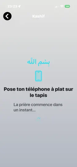 Captura de pantalla de Salat&Yaqeen en iPhone 3