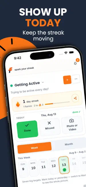 flint: Social Habit Tracker screenshot 1