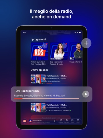 RDS 100% Grandi Successi iPad screenshot
