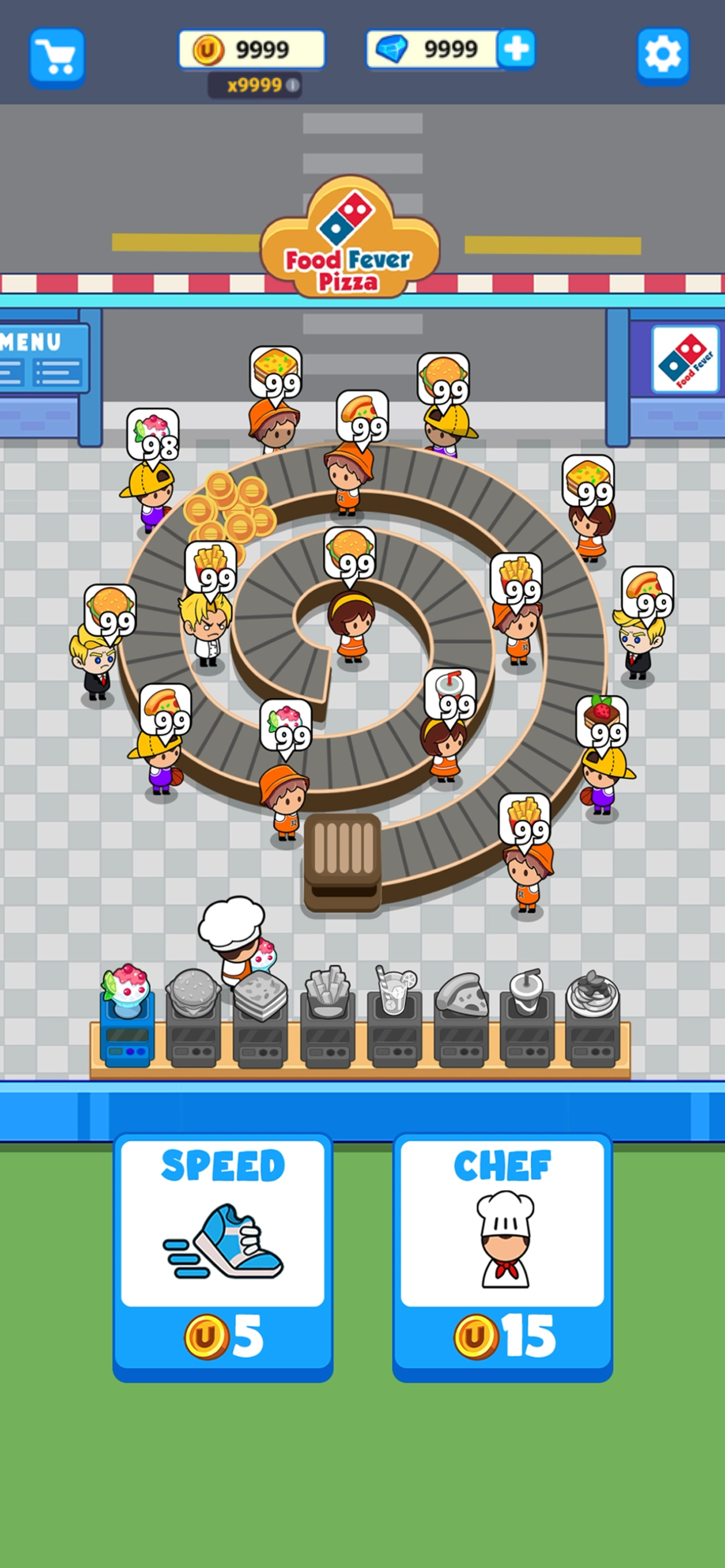 Food Fever: Idle Restaurant