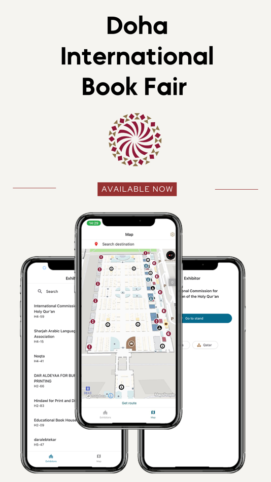 #4. Doha Book Fair Wayfinding (iOS) 由: LetzFair