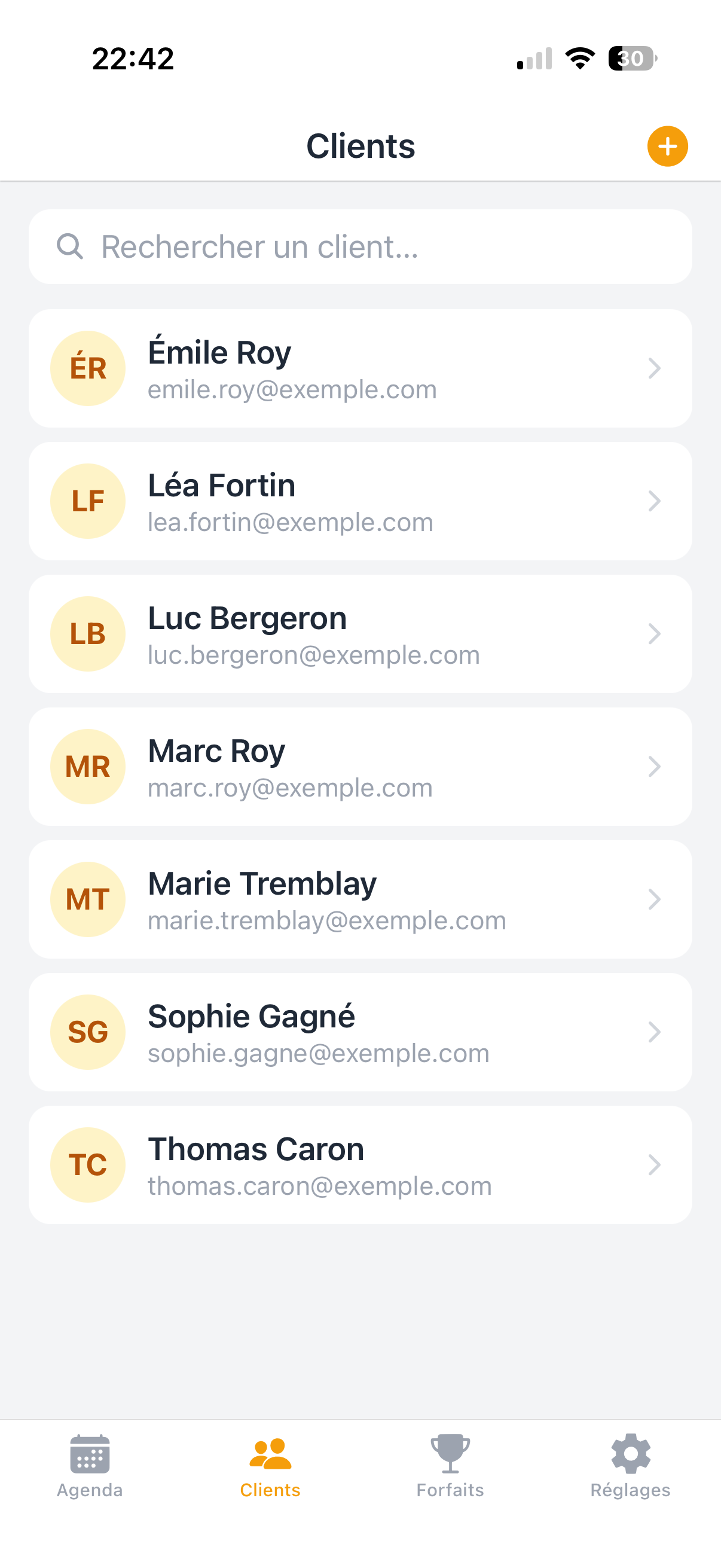 Bookeo Pro screenshot 3