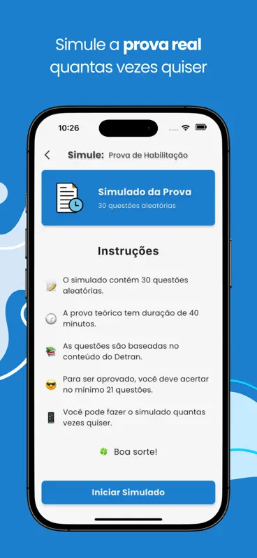 Simule: Simulado Detran 2026 screenshot 7 of 8