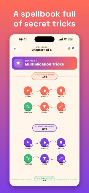 Trachtenberg Kids: Mental Math screenshot 2