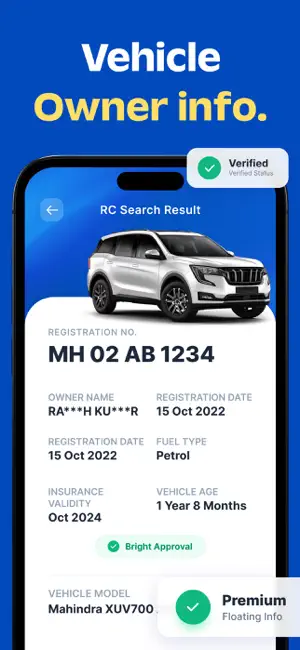 RTO Vehicle Informations screenshot 1