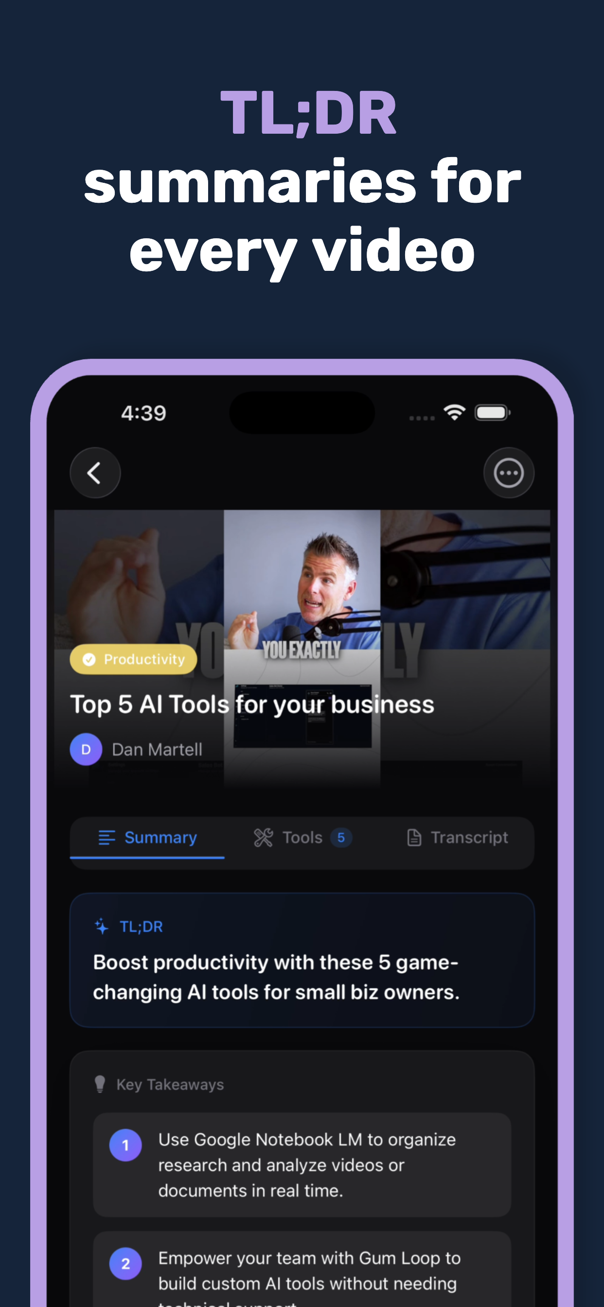 ClipCrate - AI Video Saver