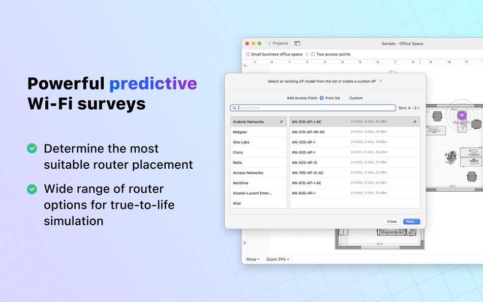#4. NetSpot: WiFi Analyzer (macOS) 게시자: Etwok Inc