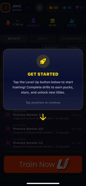 Level Up Hockey screenshot 2
