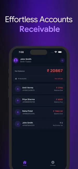 LedgerFlow – Khata & Invoice screenshot 3